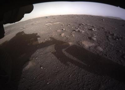 کاوشگر پشتکار عکس های باکیفیت نخستین روز حضورش در مریخ را فرستاد