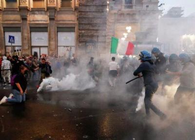 تور ارزان ایتالیا: اعتراض ها در مرکز ایتالیا علیه اجباری شدن گواهی واکسن کرونا